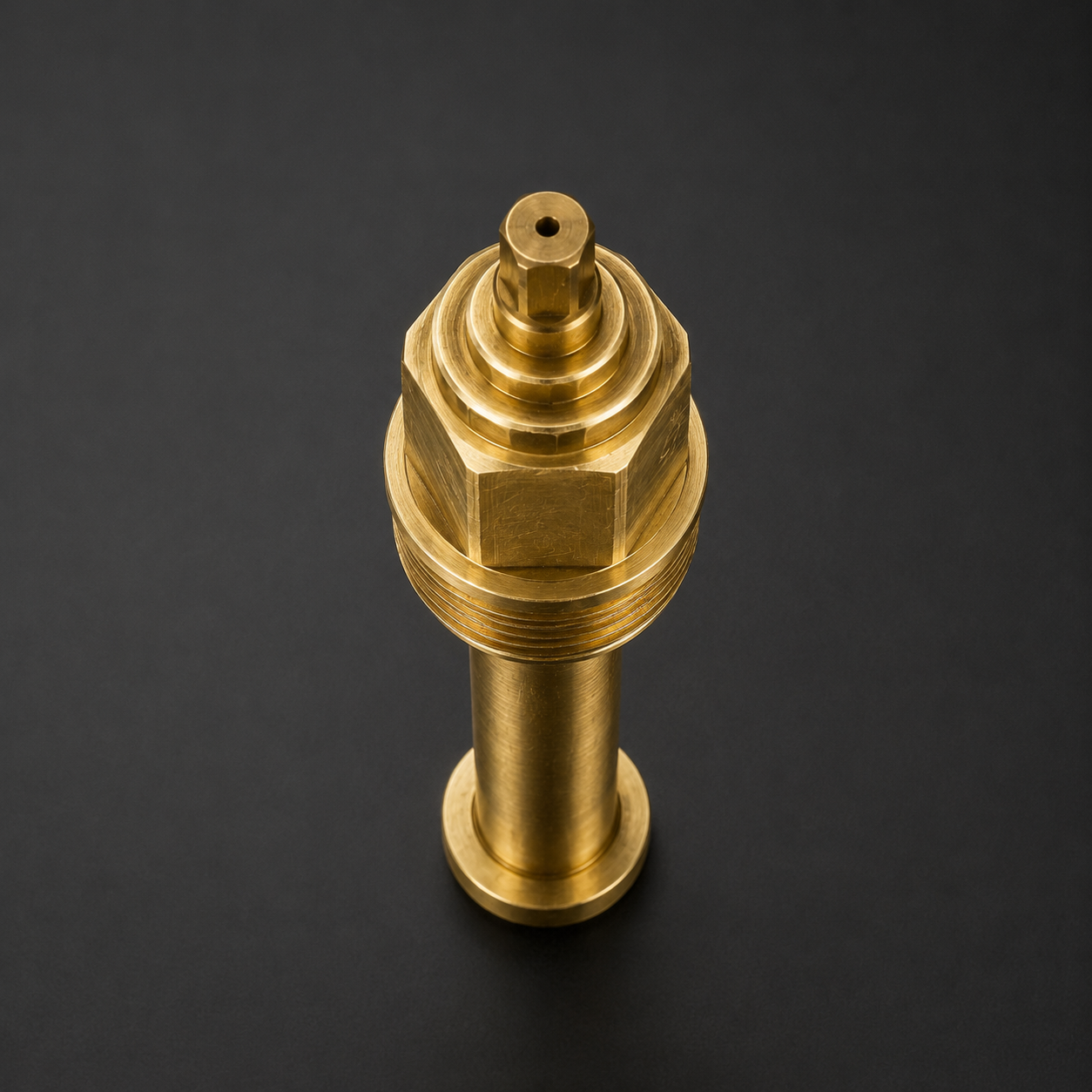Heritage Long Brass Faucet Spindle - Image 2